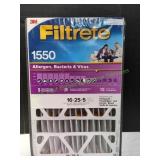 3M Filtrete 1550 16x25x5, 1pk