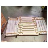 4-Shelf Plastic Shelving Unit