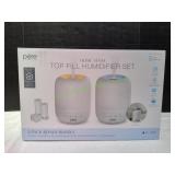 Pure Hume Sense Top Fill Humidifier Set, 2pk