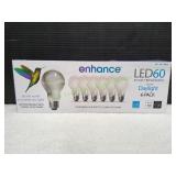 Enhance LED60 Daylight Dimmable Bulbs, 5pk