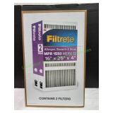 3M Filtrete MPR 1550 Merv 12 16x25x4 Filters, 2pk