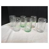 (6) Vtg Coca-Cola Glasses