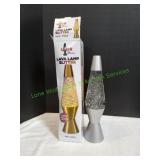 Lava Glitter Lamp, Silver