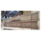 (2) Heavy Duty Metal Pieces