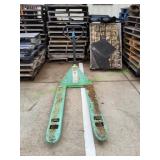 Pallet Jack Needs Repaired, Missing Wheels