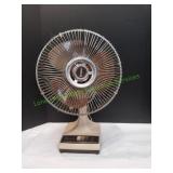 Vtg Galaxy 12" Oscillating Fan