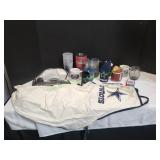 Dallas Cowboys Apron, Glasses & More