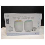 Pure Hume Sense Top Fill Humidifier Set, 2pk