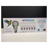 Enhance LED60 60 Watt Daylight Bulbs, 6pk