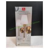 Globe Rechargeable Sconces, 2pk