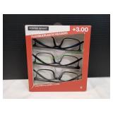 Foster Grant Design Optics Readers +3.00, 3pk
