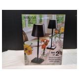 Mikasa Home Accent Touch Control LED Lamps, 2pc