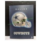 12x17 Dallas Cowboys Metal Sign