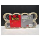 Scotch General Purpose Packing Tape, 8pk