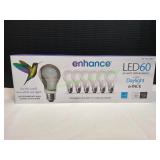 Enhance LED60 60 Watt Daylight Bulbs, 6pk