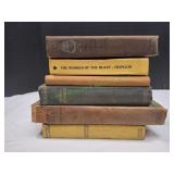 (6) Vtg Books