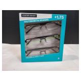 Foster Grant Design Optics Readers +1.75, 3pk
