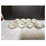 (12) Vtg Krister Germany Teacups