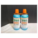 (2) TheraBreath Fresh Breath Oral Rinse, 33.8oz