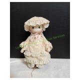 Vtg Precious Moments "Kristy" Porcelain Doll