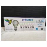 Enhance LED60 60 Watt Daylight Bulbs, 6pk