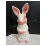 Vtg 17" Ceramic Bunny