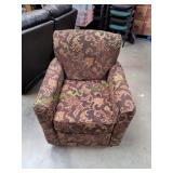 Brown Paisley Chair