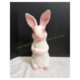 Vtg 17" Ceramic Bunny
