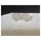 (4) Vtg Indiana Glass Ashtrays