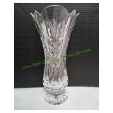 Vtg 10.75" Waterford Cystal Signed Vase
