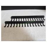 (2) Metal Hook Displays