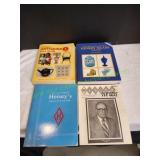 (4) Vtg Glass Reference Books