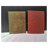 (2) Vtg Annual School Books