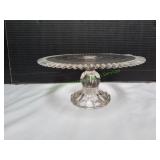 Vtg 10" EAPG Columbia Cake Stand