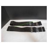 (2) Black Nylon GI Pistol Belts