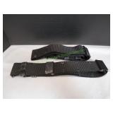 (2) Black Nylon GI Pistol Belts