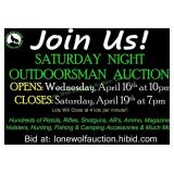 OUR OUTDOORSMAN FIREARMS & ACCESSORIES AUCTION