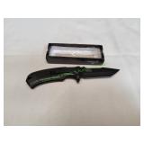 Master USA Spring Assisted Knife, Red & Black