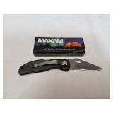 Maxam Pocket Knife, Black