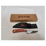 Elk Ridge Fixed Blade Wood Handle w/ Sheath