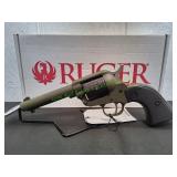 Ruger Wrangler 22LR Revolver, OD Green