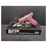 S&W M&P9 Shield Plus 9mm Black Cherry & Roses