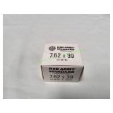 Red Army Standard 7.62x39 122gr, 20ct