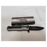 Master USA Spring Assisted Carbon Fiber Knife