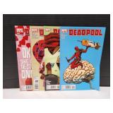 (4) Deadpool Comics