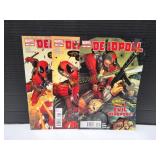 (3) Deadpool Comics