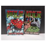 (2) Marvel Hulk Graphic Novels