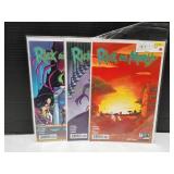 (3) Rick and Morty Oni Press Comics