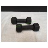Pair of Series 8 4lb Dumbbells
