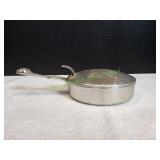 Vtg Hand Wrought Silverlook Silent Butler